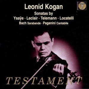 Kogan Leonid · Partita No.  1 Testament Klassisk (CD) (2000)