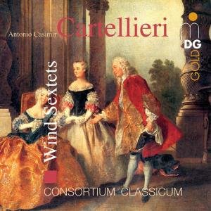 Cover for Cartellieri / Consortum Classicum · Parthias 1-3 for Wind Quintet (CD) (2003)