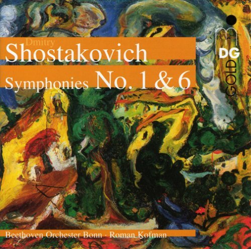 Cover for Shostakovich / Beethoven Orch of Bonn / Kofman · Symphonies 1 &amp; 6 (CD) (2007)