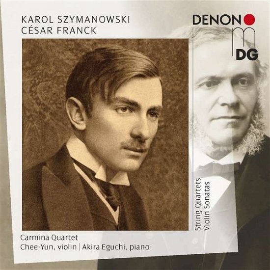 Szymanowski / Franck / Webern: String Quartets & Violin Sonatas - Carmina Quartet / Chee-yun / Akira Eguchi - Musik - MDG - 0760623216720 - 27. marts 2020