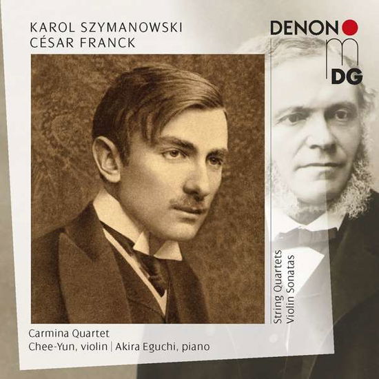 Szymanowski / Franck / Webern: String Quartets & Violin Sonatas - Carmina Quartet / Chee-yun / Akira Eguchi - Musik - MDG - 0760623216720 - 27. März 2020