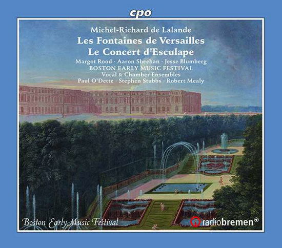 Les Fontaines De Versailles - M.R. De Lalande - Musikk - CPO - 0761203509720 - 9. oktober 2020