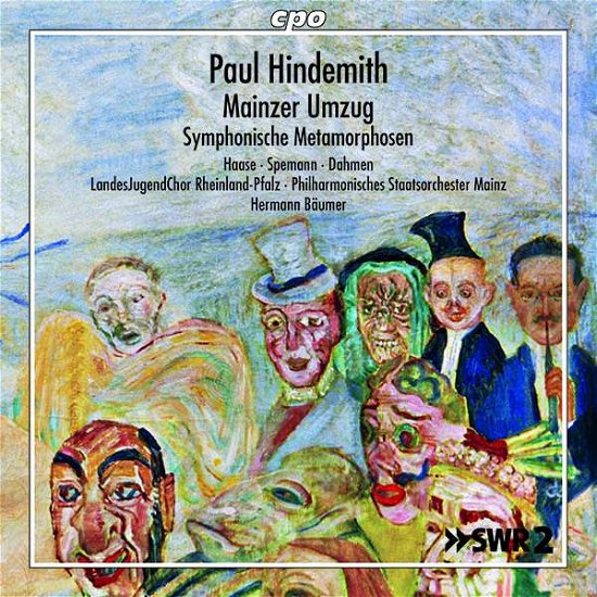 Cover for Hindemith / Baumer · Paul Hindemith:Mainzer Umzug And Symphonic Metamorphosis (CD) (2021)