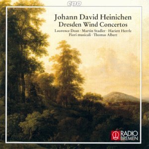 Cover for Heinichen / Dean / Stadler / Herrle / Albert · Dresden Wind Concertos (CD) (1999)