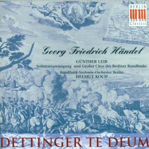 Dettinger Te Deum - Handel / Leib / Koch - Musique - BC - 0782124937720 - 18 mai 1999