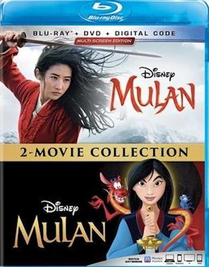 Cover for Mulan (Live Action / Animated) (Blu-ray) (2020)