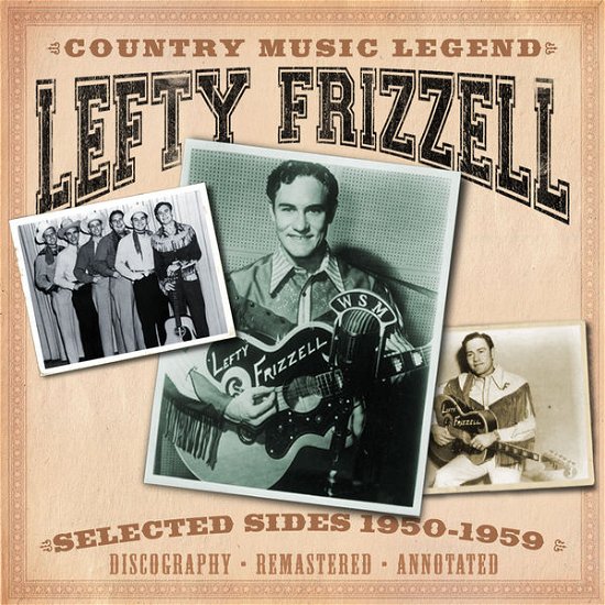 Cover for Lefty Frizzell · Country Music Legend-1950-1959 (CD) (2014)