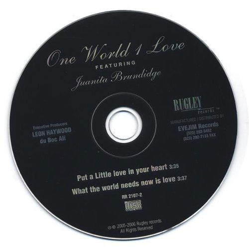 Put a Little Love in Your Heart / What the World Nee - One World 1 Love - Musik - Rugley Records - 0795302210720 - 14. marts 2006