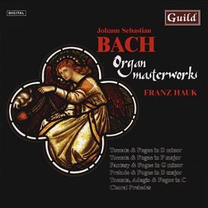 Cover for Bach · Organ Masterworks (CD) (2006)