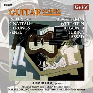 Cover for Admir Doci · Guitar Works (CD) (2010)