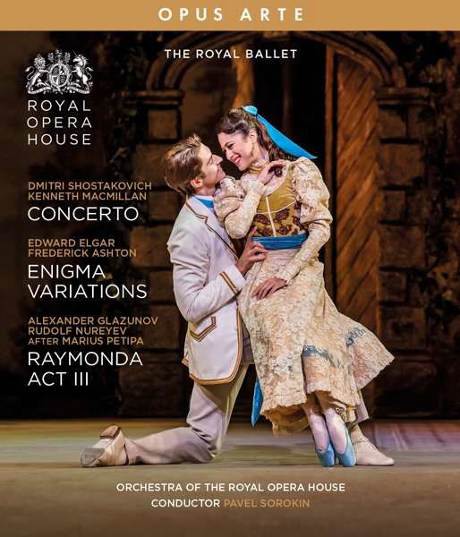 Cover for Royal Ballet · Concerto / Enigma Variation (Blu-Ray) (2020)