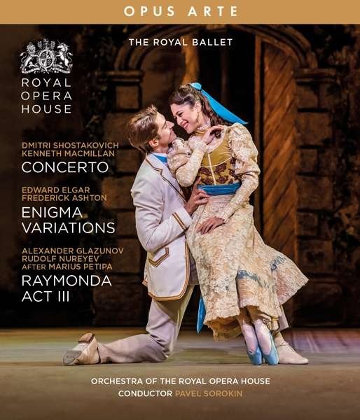 Cover for Royal Ballet · Concerto / Enigma Variation (Blu-ray) (2020)