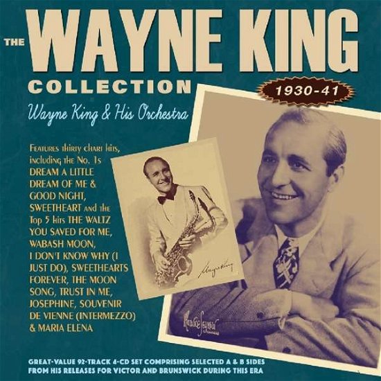 The Wayne King Collection 1930-41 - Wayne King & His Orchestra - Musiikki - ACROBAT - 0824046713720 - perjantai 5. heinäkuuta 2019