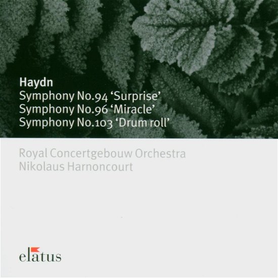 Cover for Franz Joseph Haydn · Haydn, J: Symphonies Nos 94, 96 &amp; 103 (CD) (2003)