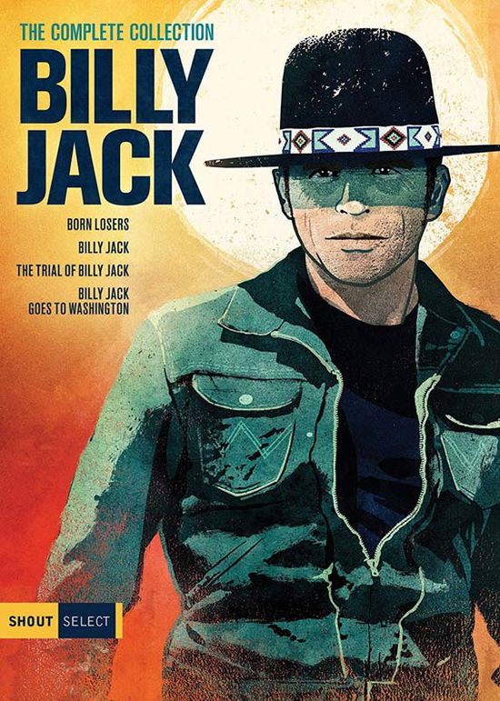 Cover for DVD · Billy Jack: the Complete Collection (Born Losers / Billy Jack / the Trial of Billy Jack / Billy Goes to Washington) (DVD) [Widescreen edition] (2017)