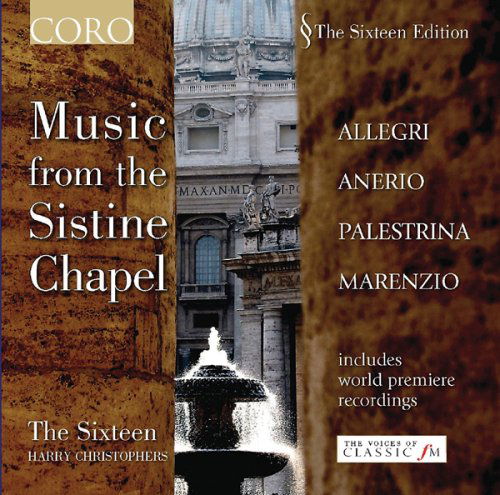 Music from Sistine Chapel - Allegri / Anerio / Sixteen / Christophers - Música - CORO - 0828021604720 - 13 de março de 2007