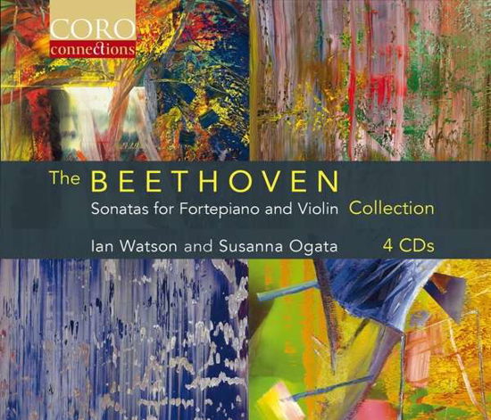 Cover for Beethoven / Watson / Ogata · Sonatas for Fortepiano &amp; Violi (CD) (2020)