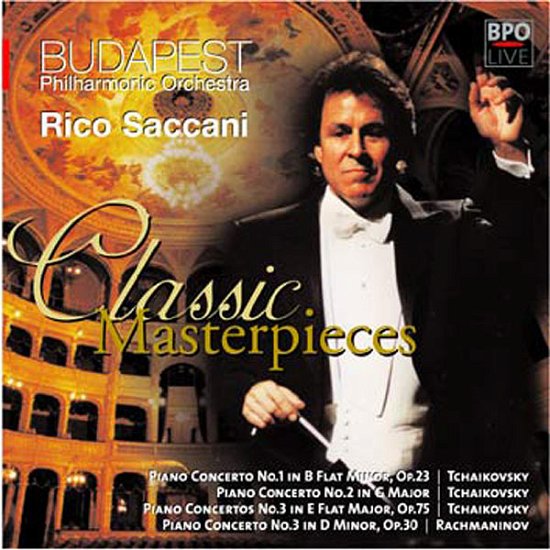 Cover for Tchaikovsky · Rachmaninov - Saccani Rico - Budapest Philharmonic Orchestra - Manfred Symphony - Vocalise (CD) (2003)