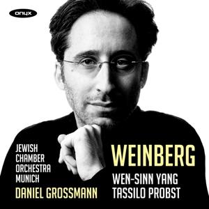 Cover for Jewish Chamber Orchestra Munich · Weinberg: Violin Concertino / Cello Concertino (CD) (2023)