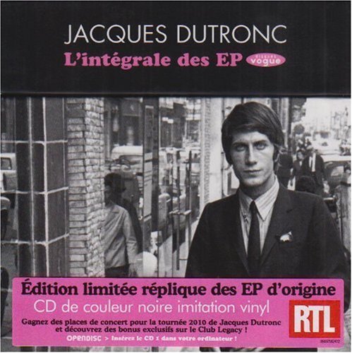 Lintegrale Des EP Vogue - Jacques Dutronc - Muziek - SONY MUSIC - 0886975624720 - 13 oktober 2009