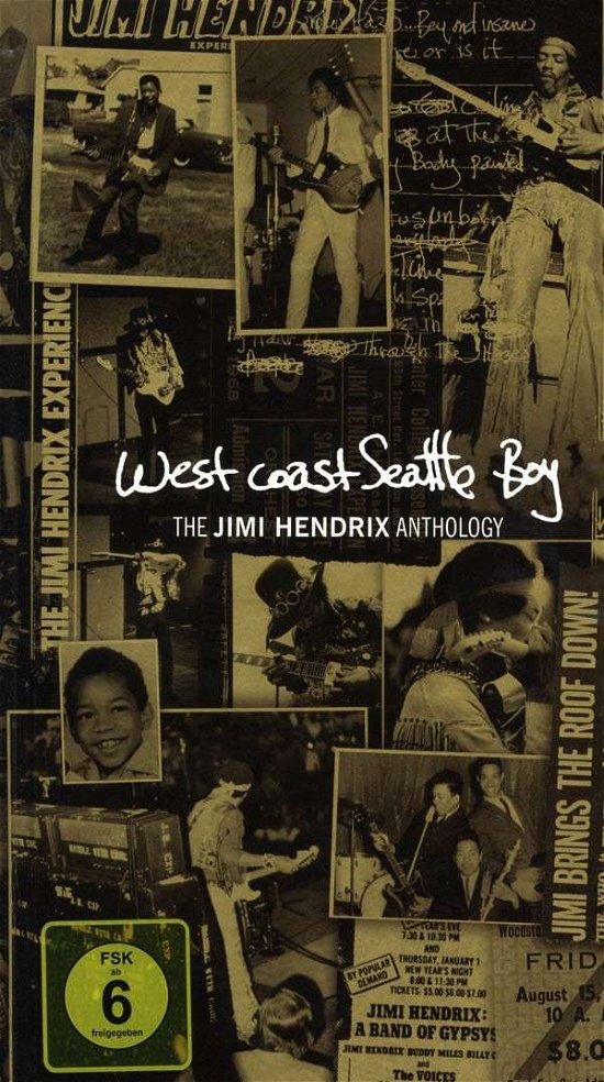 Cover for The Jimi Hendrix Experience · West Coast Seattle Boy: the Jimi Hendrix Anthology (CD/DVD) [Collectors edition] (2010)