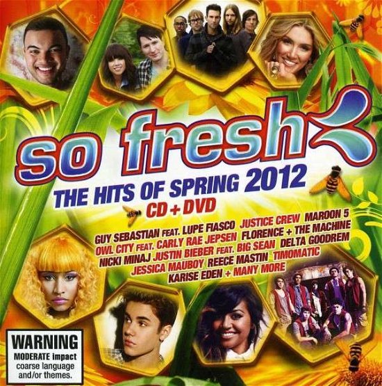 Cover for So Fresh: the Hits of Spring 2012 (CD) (2012)