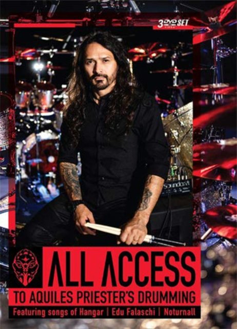 Cover for Aquiles Priester · All Access To Aquiles Priesters Drumming (DVD) (2019)