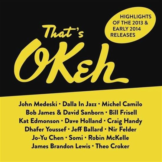 Cover for That's Okeh (highlights 2013/2014) (CD) (2014)