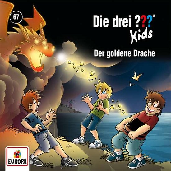 Cover for Die Drei ??? Kids · 067/der Goldene Drache (CD) (2018)