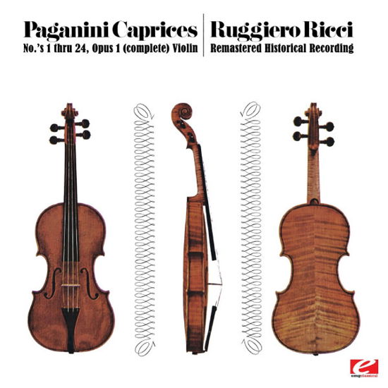 Cover for Ruggiero Ricci · Paganini: 24 Caprices for Solo (CD) [Remastered edition] (2012)