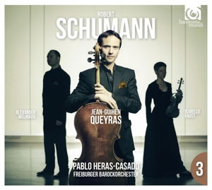 Cello Concerto - Schumann Cello Concerto Piano Trio: Queyras - Muziek - HARMONIA MUNDI - 3149020219720 - 15 april 2016