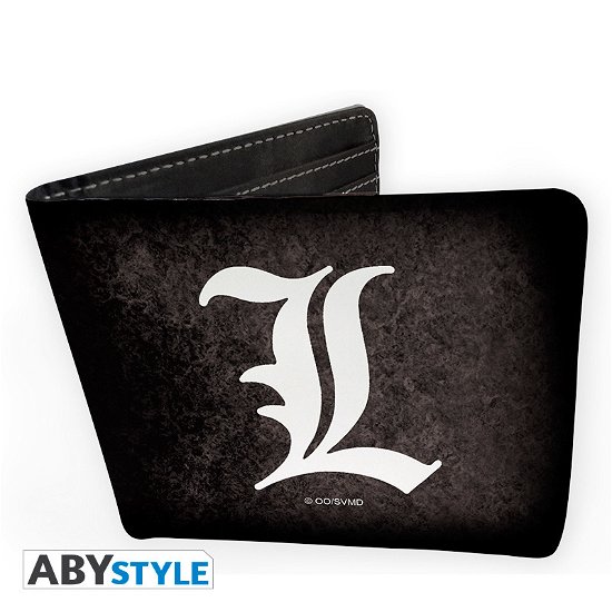 Abystyle - Death Note - Wallet L Symbol - Vinyle - Abystyle - Spil - ABYstyle - 3700789225720 - 7. februar 2019