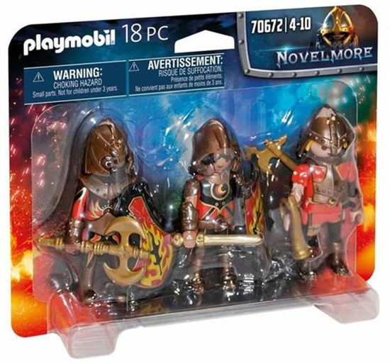 Cover for Playmobil · 3er Set Burnham Raiders (Spielzeug)