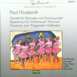 Cover for Hindemith / Loffler / Buchberg Quartet · Clarinet Quintet (CD) (1992)