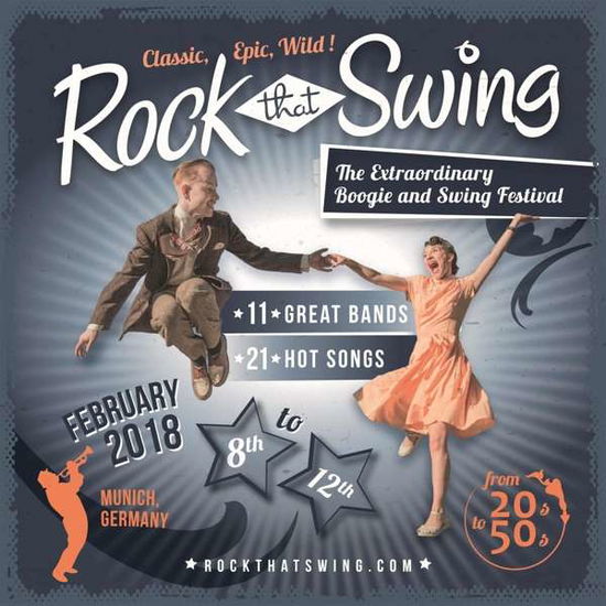 Rock That Swing Festival 2018 - V/A - Musiikki - PART - 4015589003720 - perjantai 9. helmikuuta 2018