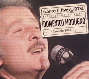 Modugno Live - Domenico Modugno - Muziek - Phantom Sound & Vision - 4029758730720 - 14 januari 2022