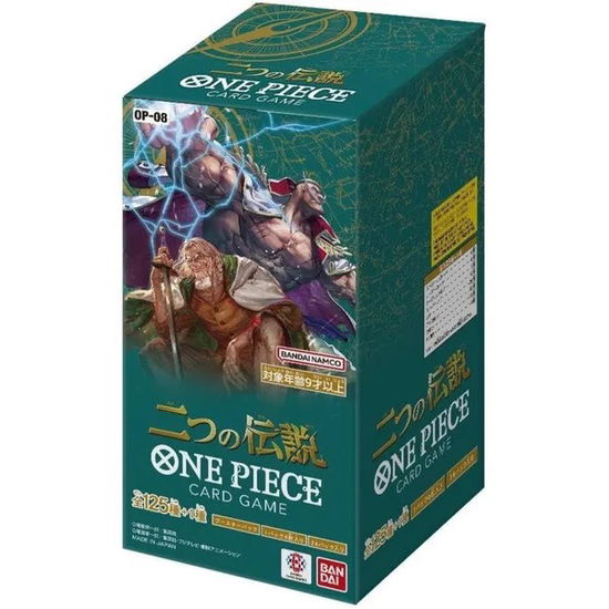 Cover for Bandai One Piece Card Game · Op-08 - Two Legends (24 Buste) - Jap (MERCH)