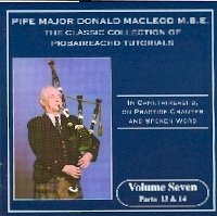 Piobaireachd Tutorial 7 - Donald Macleod - Musik - LISMOR - 5014818802720 - 4. august 2011