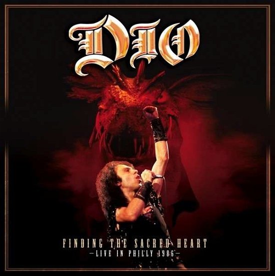 Cover for Dio · Finding the Sacred Heart Live in Philly 1986 (LP) (2014)