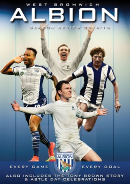 Cover for West Bromwich Albion Season Review 201415 · West Bromwich Albion - Season Review 2014/15 (DVD) (2015)