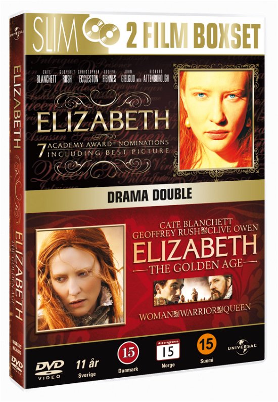 Elizabeth  / Elizabeth the Golden Age - Elizabeth  / Elizabeth the Golden Age - Películas - JV-UPN - 5050582763720 - 24 de enero de 2018