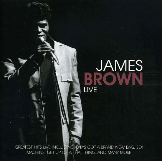 Cover for James Brown · James Brown Live (CD) (2013)
