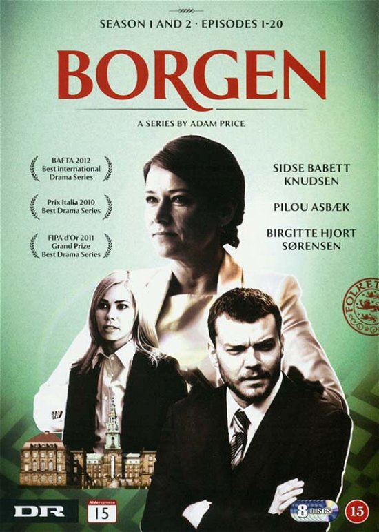 Cover for Borgen · Borgen S1&amp;2 (DVD) (2012)