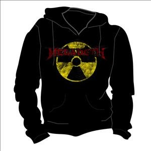 Cover for Megadeth · Radioactive Black (Hoodie) [size M] (2011)