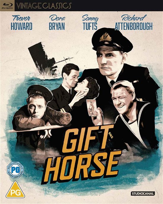 Cover for Gift Horse BD · Gift Horse (Blu-ray) (2022)