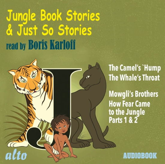 Cover for Boris Karloff · Jungle Book &amp; Just So Stories... (CD) (2023)