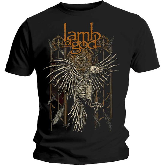 Cover for Lamb Of God · Crow (CLOTHES) [size L] [Black - Unisex edition]