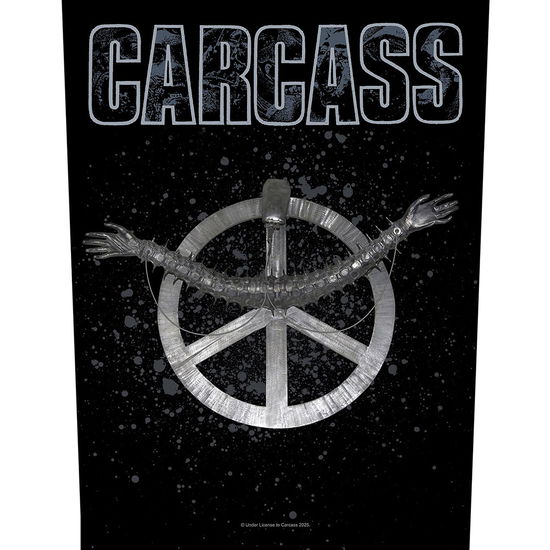 Carcass Back Patch: Heartwork - Carcass - Merchandise - - 5056365733720 - May 9, 2025