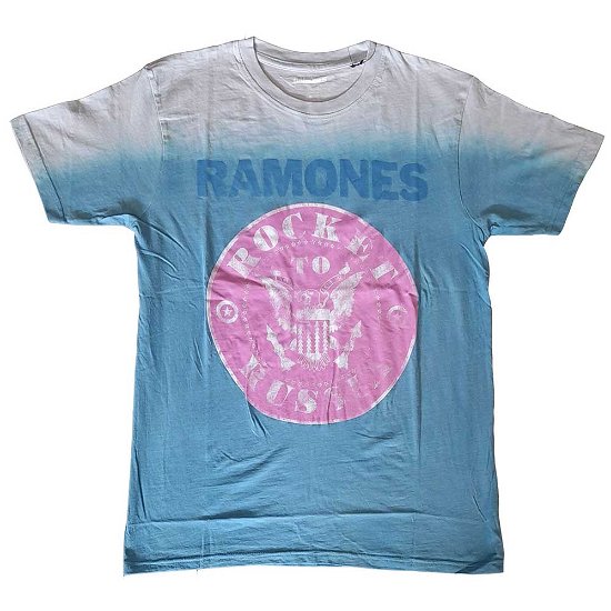 Cover for Ramones · Ramones Unisex T-Shirt: Rocket To Russia (Wash Collection) (T-shirt) [size L]