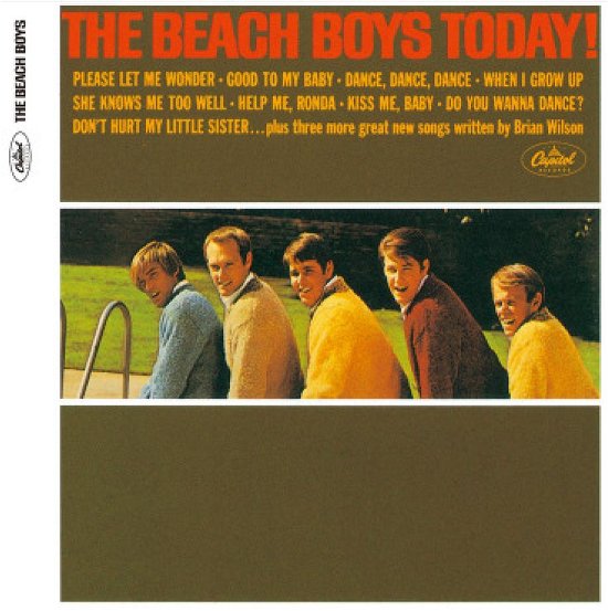 Cover for The Beach Boys · Today! (CD) [Remastered edition] [Digipak] (2012)